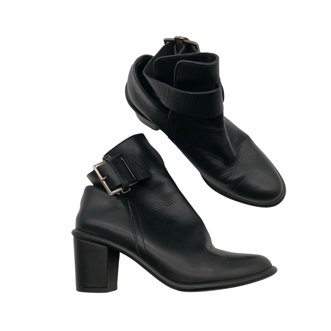 Unisex Miista - Lahtise kannaga jalanõud, suurus 37 - Must (1)