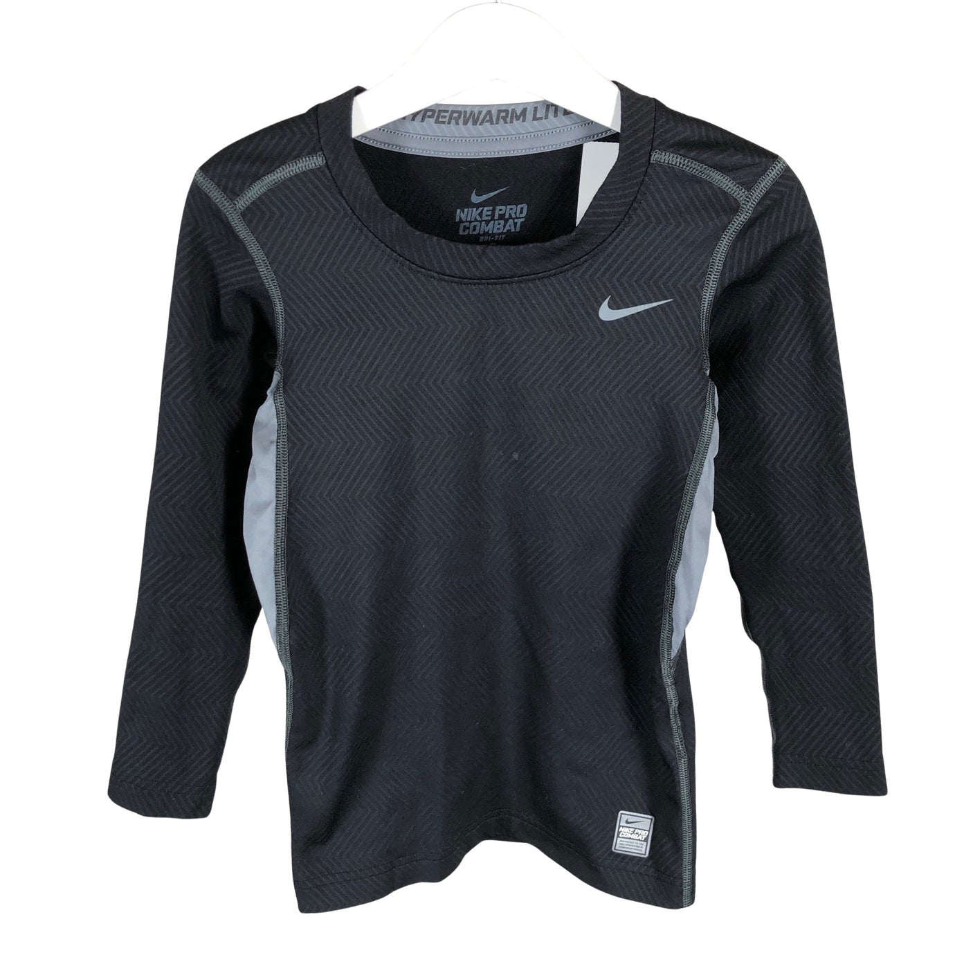 Unisex Nike - Spordisärk, pikad käised, suurus 122 - 128 - Must (1)