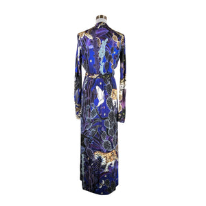 Unisex Just Cavalli - Trikotaažist kleit, suurus 40 - Sinine (2)