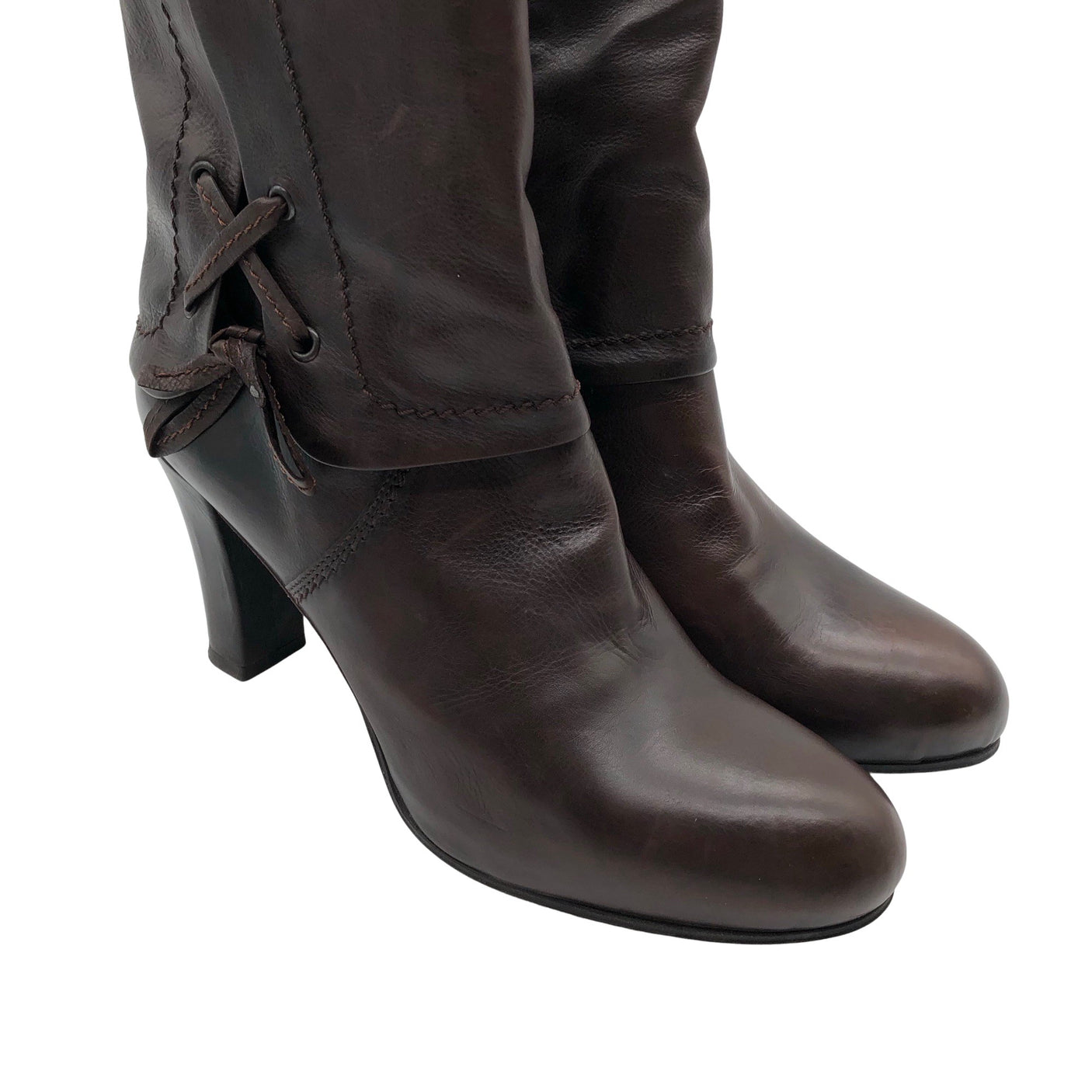 Unisex Navyboot - Poolsaapad, suurus 40 - Pruun (2)