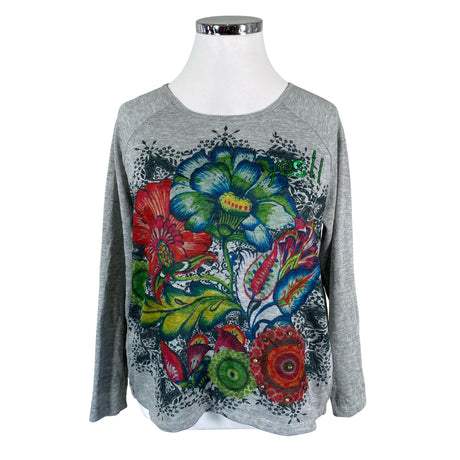 Unisex Desigual - Kampsun, suurus 42 - Hall ()