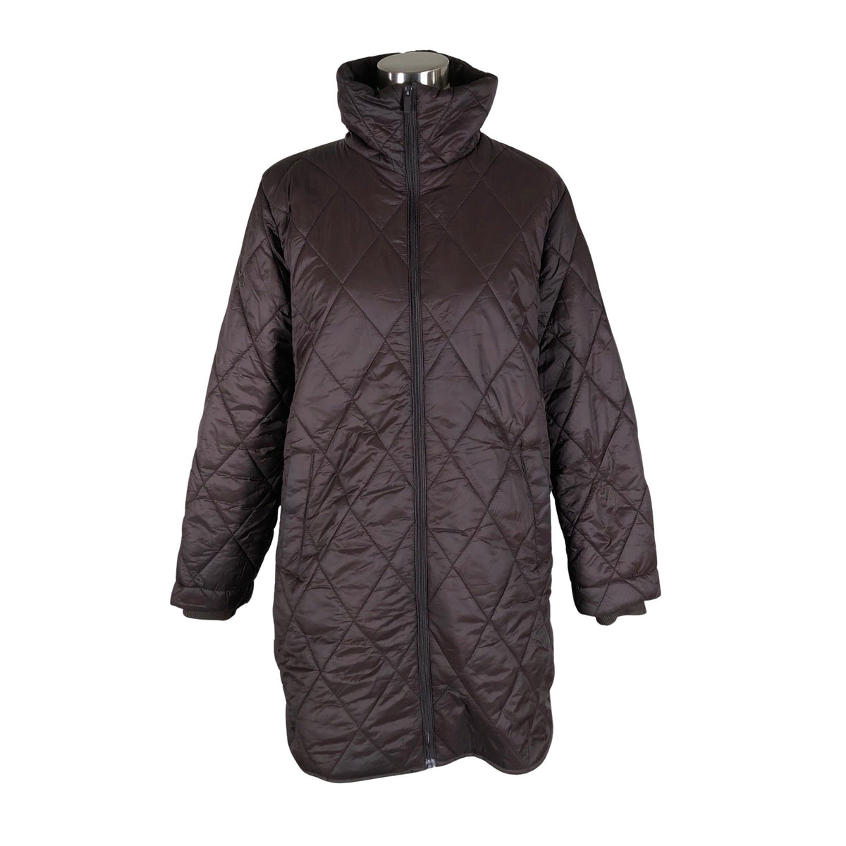 Unisex Kaffe - Õhem talvejope, suurus 40 - Pruun (1)