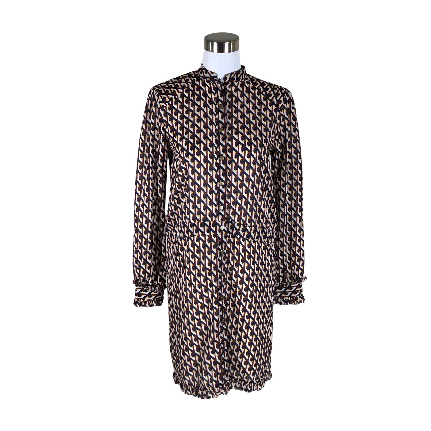 Unisex Six Ámes - Õhuke kleit, suurus 34 - Pruun (1)