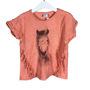 Unisex Lindex - T-särk, suurus 98 - 104 - Heleroosa (1)