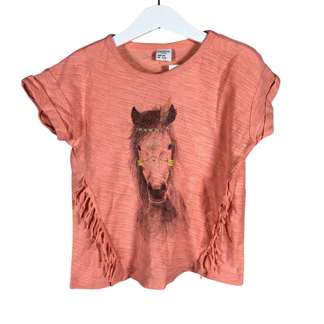 Unisex Lindex - T-särk, suurus 98 - 104 - Heleroosa ()