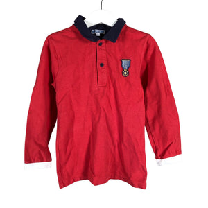Unisex Jacadi - Polosärk, suurus 110 - 116 - Punane (1)