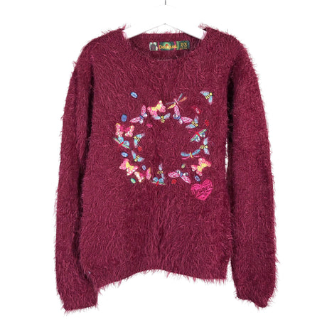 Unisex Desigual - Kampsun, suurus 122 - 128 - Veinipunane ()