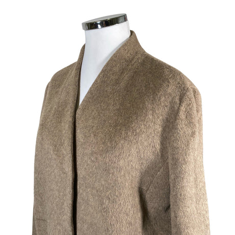 Unisex Dixi Coat - Villane mantel, suurus 46 - Pruun (2)