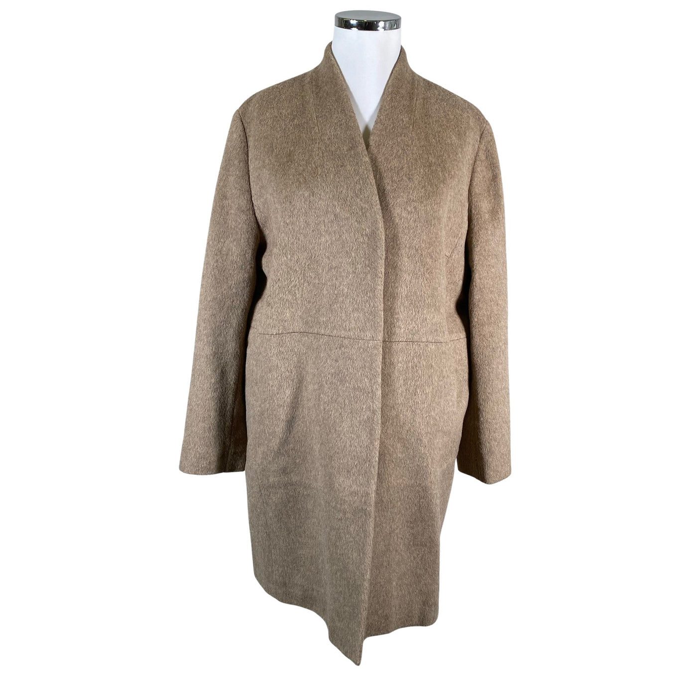 Unisex Dixi Coat - Villane mantel, suurus 46 - Pruun (1)