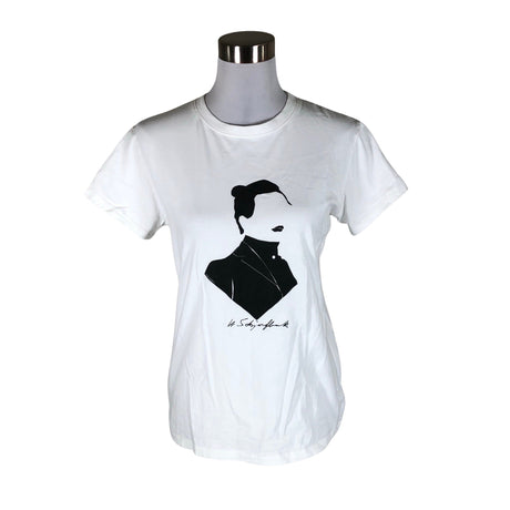 Unisex Nousu - T-särk, suurus 40 - Valge ()