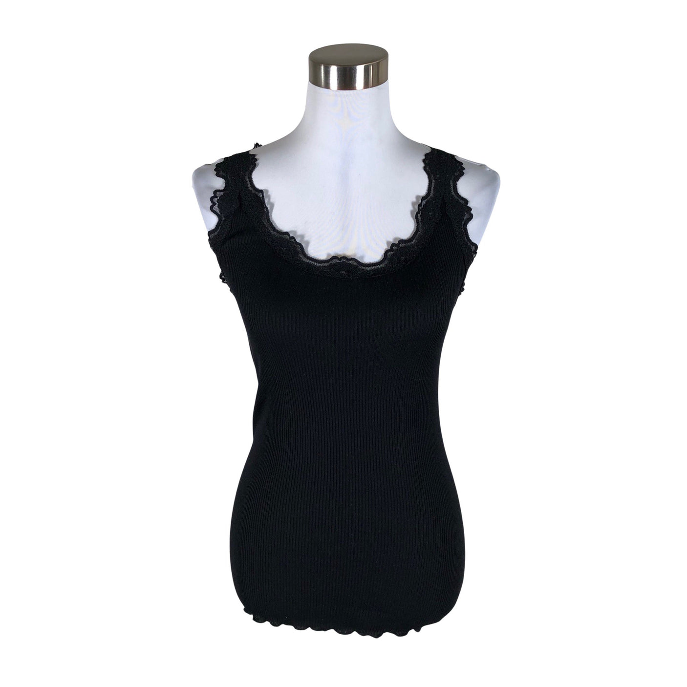 Unisex Rosemunde - Trikotaažist topp, suurus 40 - Must (1)