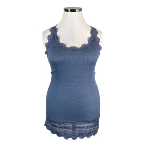Unisex Rosemunde - Trikotaažist tuunika, suurus 42 - Sinine (1)