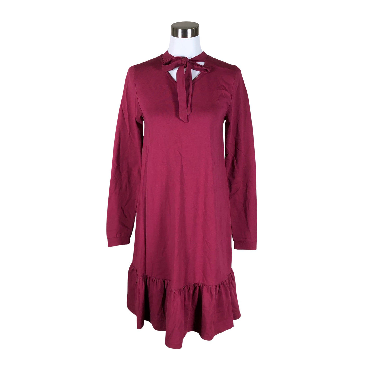 Unisex NOSH - Trikotaažist kleit, suurus 36 - Punane (1)