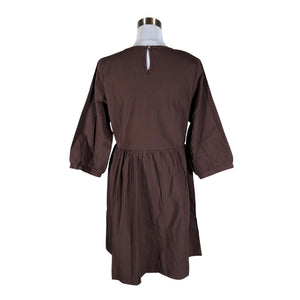 Unisex NOSH - Mitteveniv kleit, suurus 40 - Pruun (2)