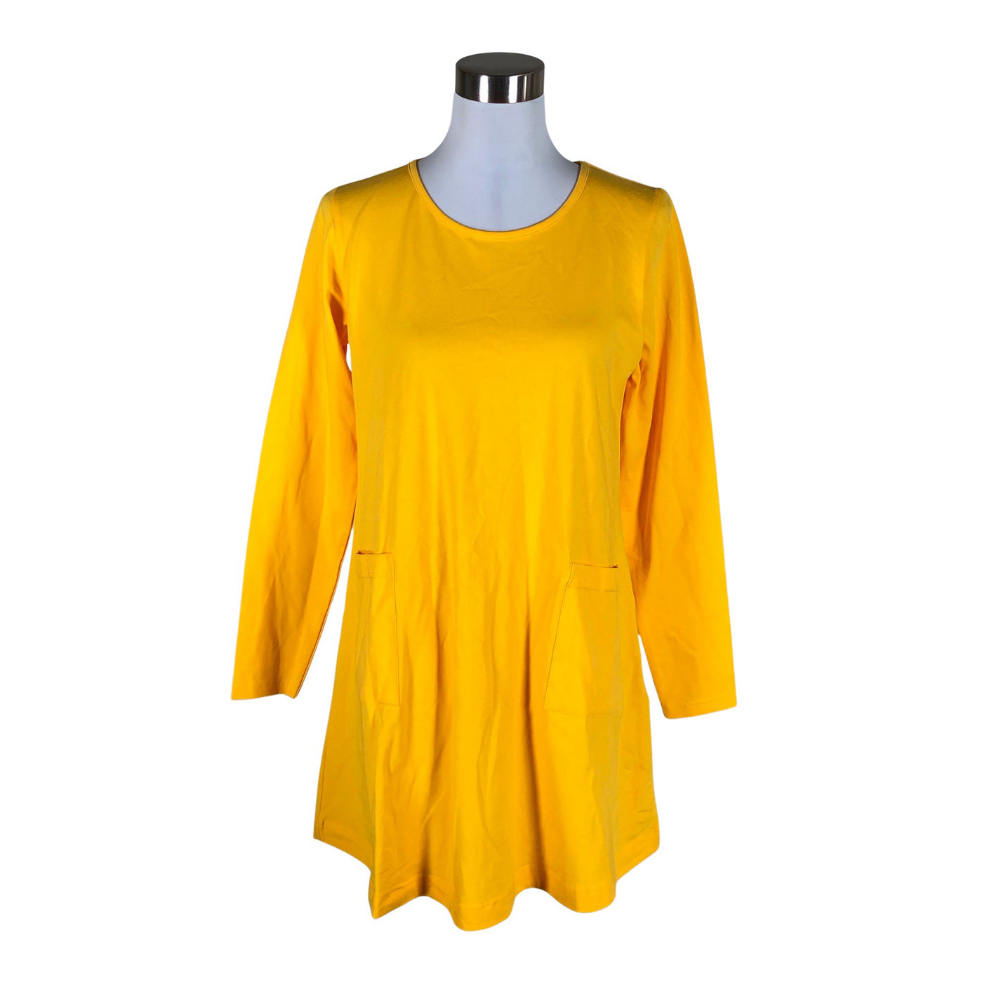 Unisex NOSH - Trikotaažist tuunika, suurus 40 - Kollane (1)
