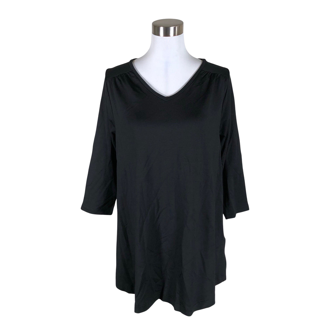 Unisex NOSH - Trikotaažist tuunika, suurus 40 - Must (1)