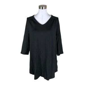 Unisex NOSH - Trikotaažist tuunika, suurus 40 - Must (1)