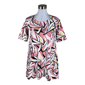 Unisex NOSH - Trikotaažist tuunika, suurus 34 - Heleroosa (1)