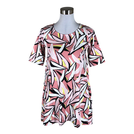 Unisex NOSH - Trikotaažist tuunika, suurus 34 - Heleroosa ()
