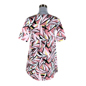 Unisex NOSH - Trikotaažist tuunika, suurus 34 - Heleroosa (2)