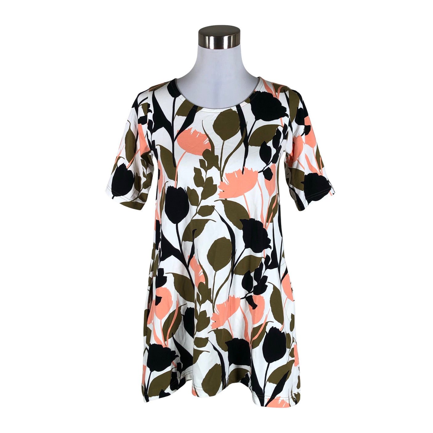 Unisex NOSH - Trikotaažist tuunika, suurus 34 - Valge (1)