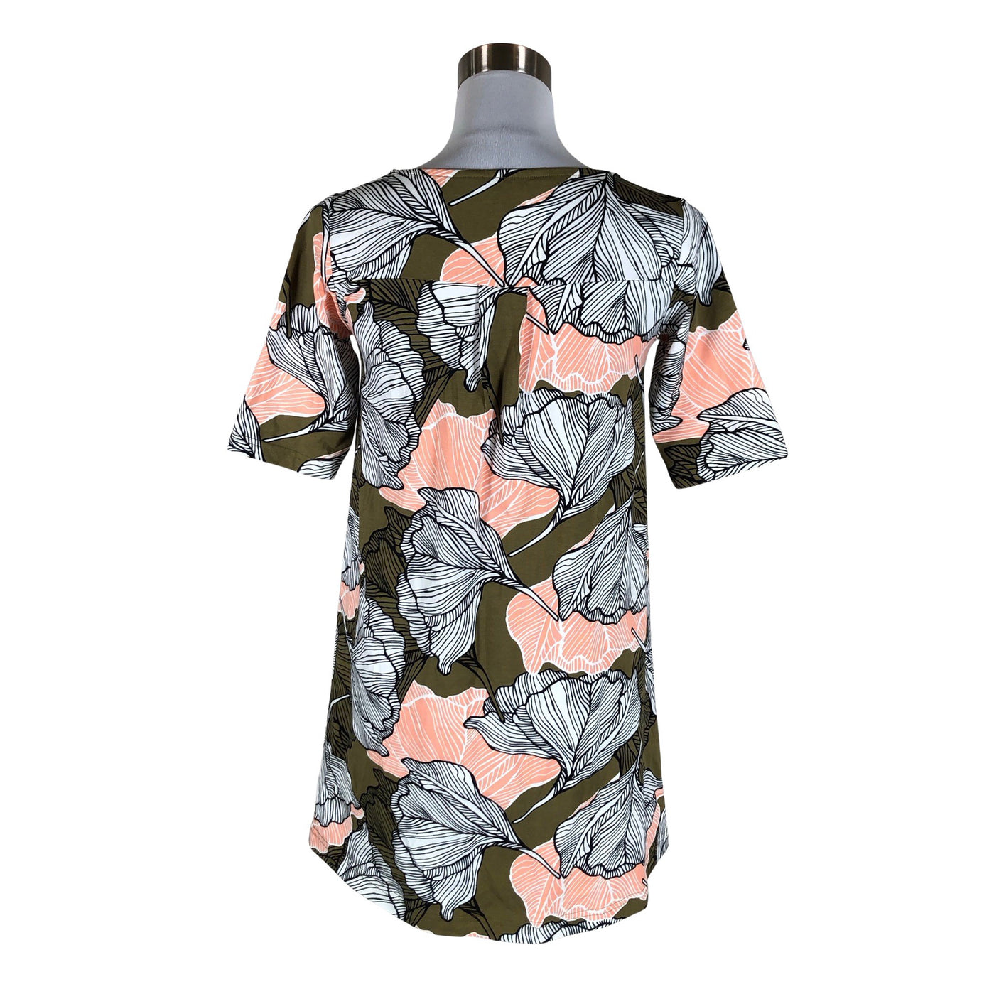 Unisex NOSH - Trikotaažist tuunika, suurus 34 - Heleroosa (2)