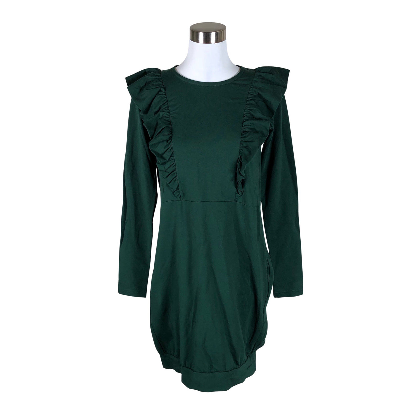 Unisex NOSH - Trikotaažist kleit, suurus 36 - Roheline (1)