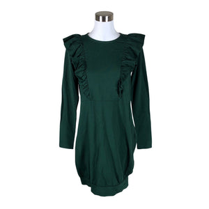 Unisex NOSH - Trikotaažist kleit, suurus 36 - Roheline (1)