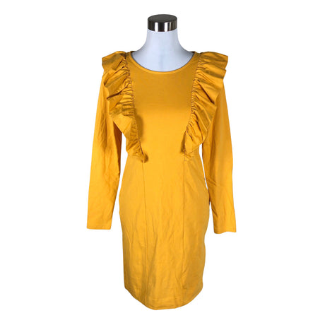 Unisex NOSH - Trikotaažist kleit, suurus 34 - Kollane ()