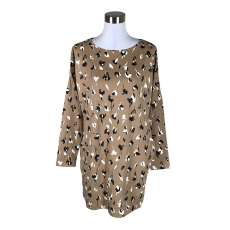 Unisex NOSH - Trikotaažist tuunika, suurus 36 - Pruun ()