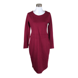 Unisex NOSH - Dressikangast kleit, suurus 40 - Veinipunane (1)