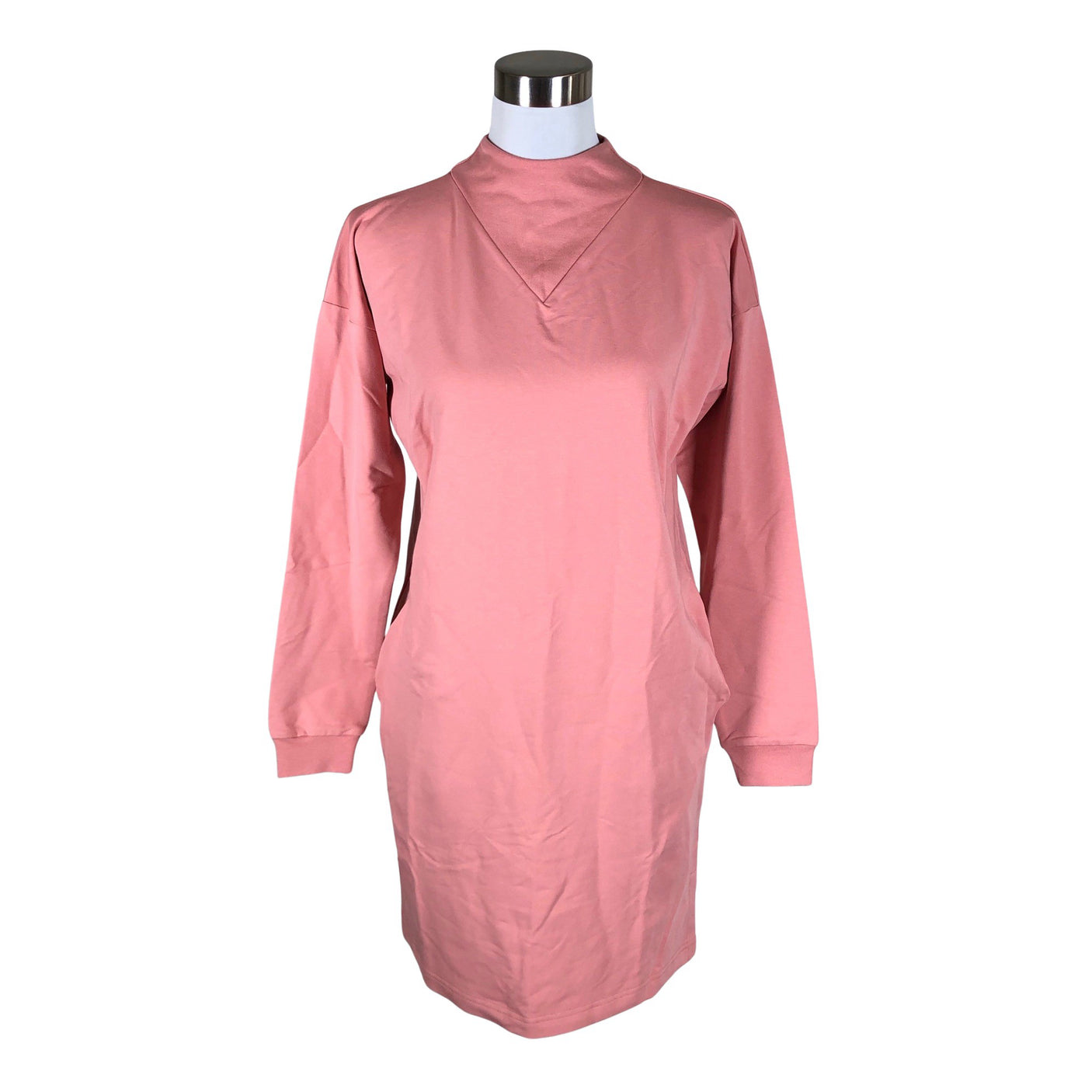 Unisex NOSH - Dressikangast kleit, suurus 34 - Heleroosa (1)