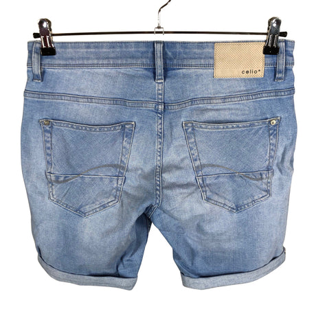 Unisex Celio - Teksast lühikesed püksid, suurus W30 - Helesinine (2)