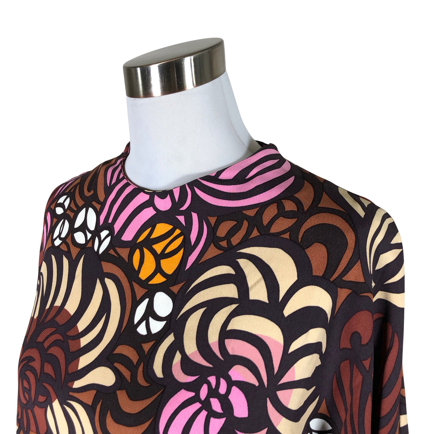 Unisex Marimekko - Õhuke kleit, suurus 38 - Veinipunane (3)