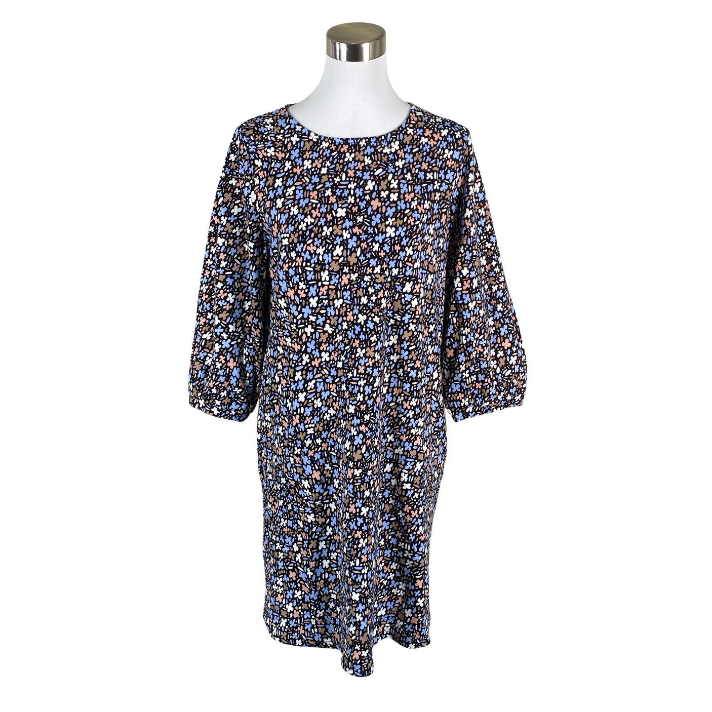 Unisex Nanso - Trikotaažist kleit, suurus 40 - Must (1)