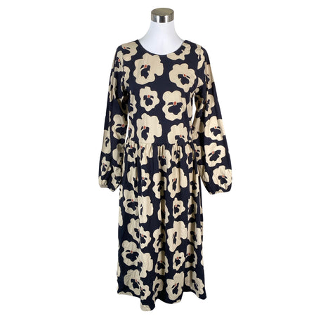 Unisex Mainio - Trikotaažist kleit, suurus 38 - Must ()