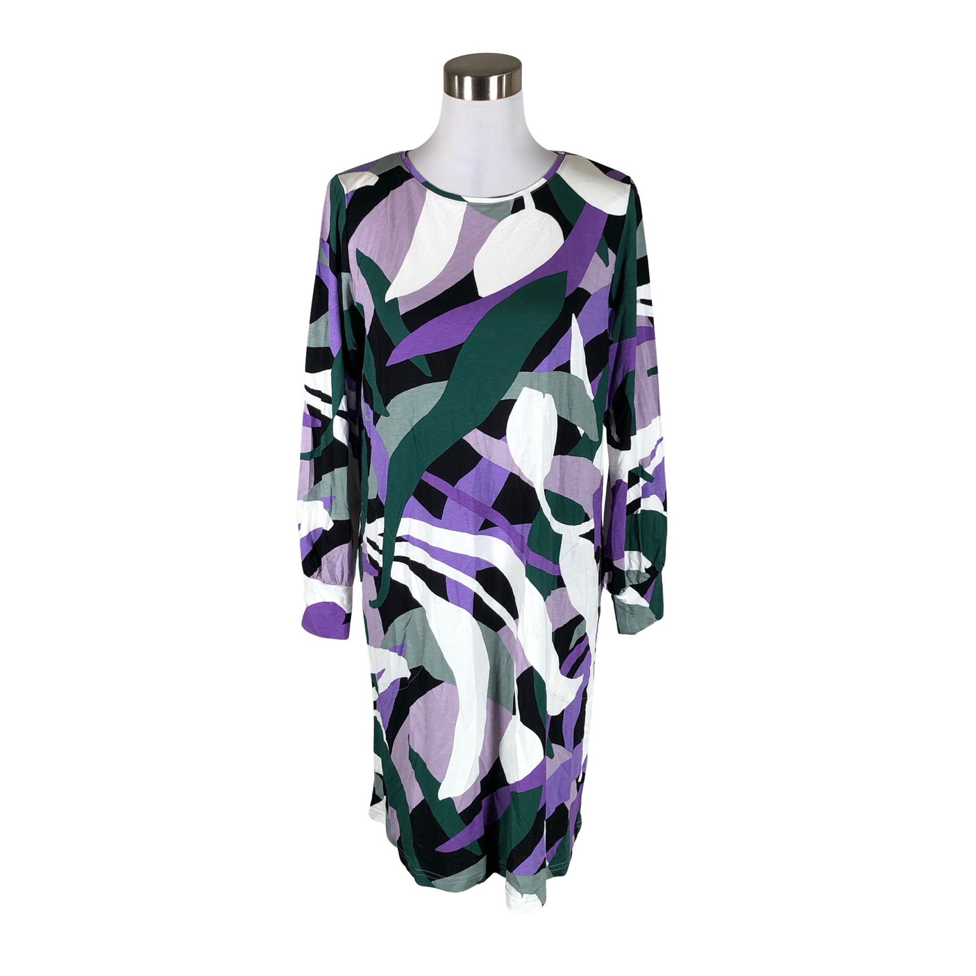 Unisex Nanso - Trikotaažist kleit, suurus 40 - Lilla (1)
