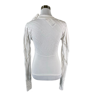 Unisex Free People - Trikotaažist pluus, suurus 36 - Looduslik valge (2)