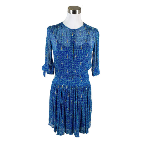 Unisex ba&sh - Õhuke kleit, suurus 34 - Sinine ()