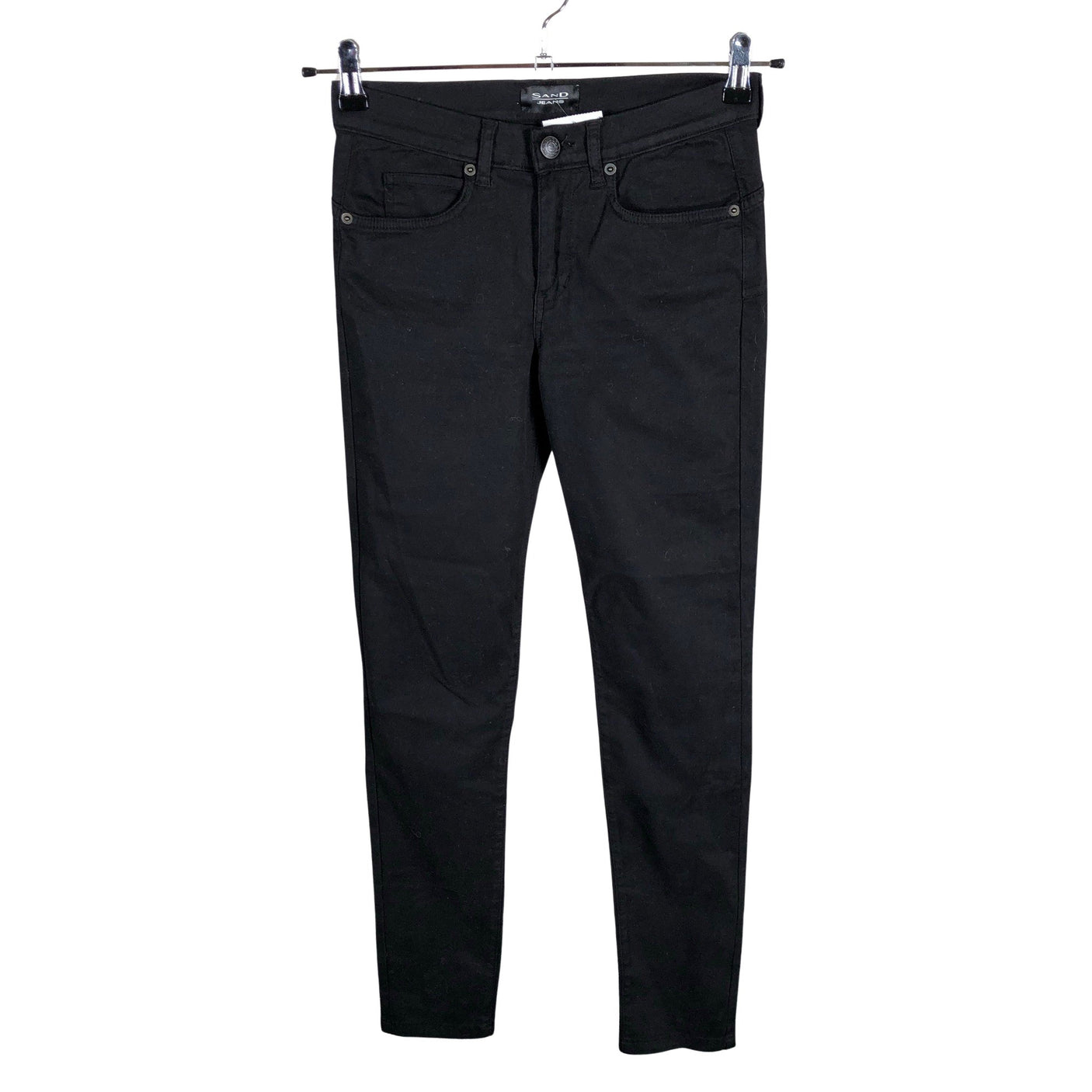 Unisex Sand Jeans - Teksad, suurus W27 - Must (1)