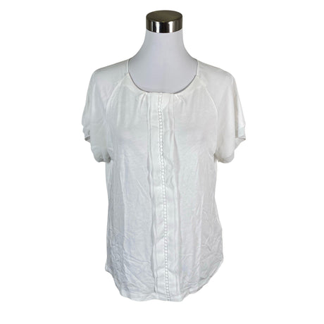 Unisex Gerry Weber - Lühikeste käistega pluus, suurus 40 - Valge ()