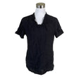 Unisex Gerry Weber - Lühikeste käistega pluus, suurus 38 - Must ()