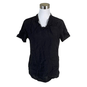Unisex Gerry Weber - Lühikeste käistega pluus, suurus 38 - Must (1)