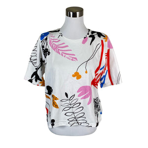 Unisex Nanso - T-särk, suurus 38 - Valge (1)
