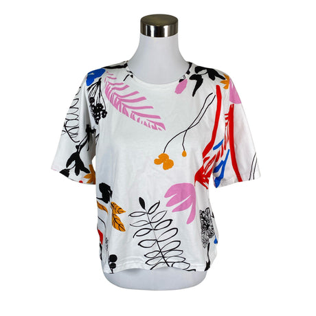 Unisex Nanso - T-särk, suurus 38 - Valge ()