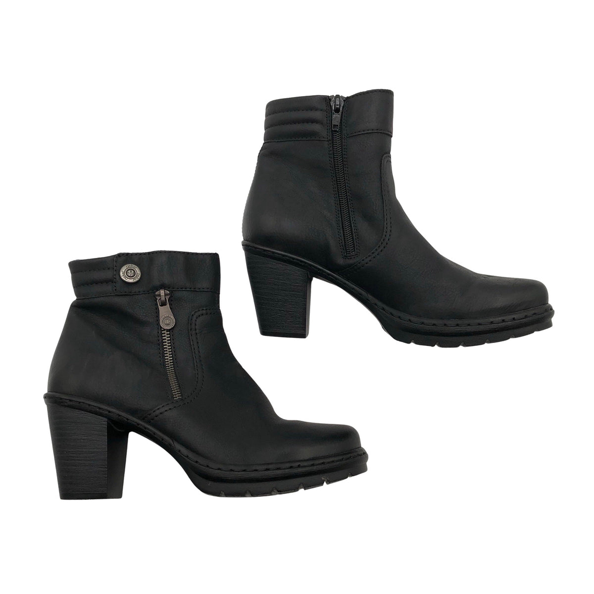 Unisex Rieker - Poolsaapad, suurus 39 - Must (1)