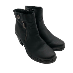 Unisex Rieker - Poolsaapad, suurus 39 - Must (2)