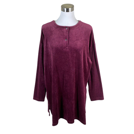 Unisex Marimekko - Dressikangast tuunika, suurus 40 - Veinipunane ()