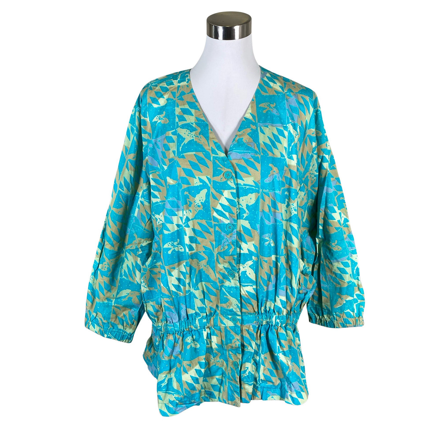 Unisex Marimekko - Pluus, suurus 38 - Türkiis (1)