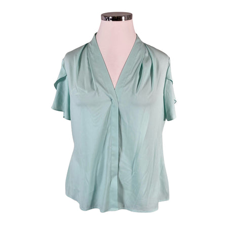 Unisex Calvin Klein - Lühikeste käistega pluus, suurus 42 - Roheline ()